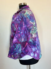 Load image into Gallery viewer, Women’s Large Oversized Denim Shacket Jacket in ‘Northern Lights’
