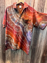 Load image into Gallery viewer, Custom Geode Men’s Rayon Button Up Shirts for Sarah
