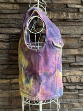 Load image into Gallery viewer, Women’s XS Denim Vest in ‘D’yer Ma’ker’
