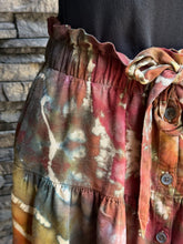 Load image into Gallery viewer, Women’s XS Geode Tie-Waist Midi Skirt in ‘Rustic Rainbow’
