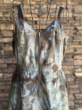 Load image into Gallery viewer, Women’s Medium Reverse Dyed Cargo Jumpsuit in ‘Raven’
