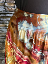 Load image into Gallery viewer, Women’s Large Geode Midi Skirt with Pockets in ‘Rustic Rainbow’
