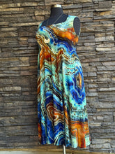 Load image into Gallery viewer, Custom Reverse Geode Dress in ‘Azurite’ for Candice
