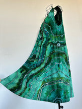 Load image into Gallery viewer, Custom Reverse Geode Sleeveless Swing Dress for Kim
