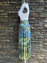 Load image into Gallery viewer, Women’s Large Geode Midi Skirt in ‘Abalone’
