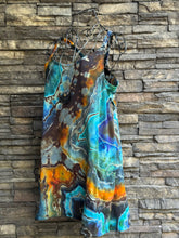 Load image into Gallery viewer, Custom Reverse Geode Athletic Dress in ‘Labradorite’ for Michelle
