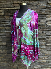 Load image into Gallery viewer, Women’s 2XL Geode Cardigan with Pockets in ‘Tourmaline’
