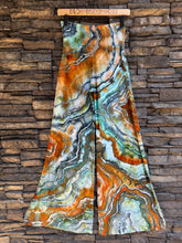 Load image into Gallery viewer, Custom Geode Palazzo Pants in ‘Boulder Turquoise’ for Ashley
