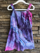 Load image into Gallery viewer, Youth Girls 5T Geode Romper in ‘Purple Haze’
