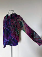 Load image into Gallery viewer, Women’s Small Reverse Geode Hoodie in ‘Galaxy’
