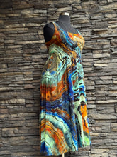 Load image into Gallery viewer, Custom Reverse Geode Ballet Dress in ‘Azurite’ for Andrea
