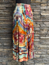 Load image into Gallery viewer, Women’s Small Geode Midi Skirt with Pockets ‘Carnelian Sunset’
