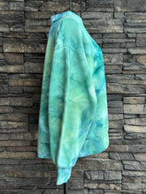 Load image into Gallery viewer, Women’s Petite Large Heart Sweatshirt in ‘Emerald Green’
