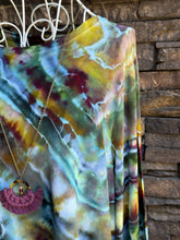 Load image into Gallery viewer, Women’s Medium Geode Luxe Long Sleeved Tunic in ‘Forest Fairy’
