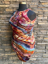 Load image into Gallery viewer, Women’s Large Geode Bodycon Dress in ‘Carnelian Sunset’
