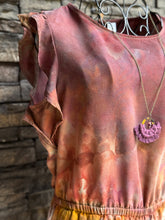 Load image into Gallery viewer, Women’s Medium Ombré Flutter Sleeve Jumpsuit in ‘Rustic Rainbow’
