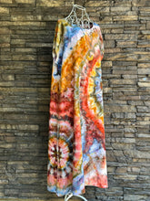Load image into Gallery viewer, Women’s Medium Caftan-Style ‘Easy Breezy’ 100% Rayon Dress in ‘Rustic Rainbow’
