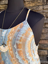Load image into Gallery viewer, Women’s 2XL Harem Shorts Romper Jumpsuit in ‘Blue Gray’
