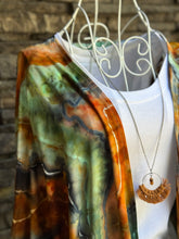 Load image into Gallery viewer, Women’s Small (can fit a medium, too) Geode Kimono in ‘Boulder Turquoise’
