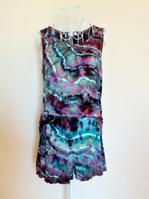 Load image into Gallery viewer, Women’s Large Bamboo Geode Tank Top &amp; Shorts Pajama Set in ‘MindBender Dreams’
