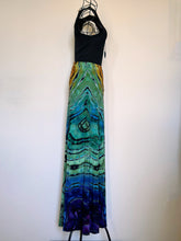 Load image into Gallery viewer, Women’s Large Reverse Geode Maxi Skirt in ‘Bold As Love’
