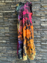 Load image into Gallery viewer, Women’s Large 100% Cotton Reverse Dyed Dress with Pockets in ‘Dark Spectrum’

