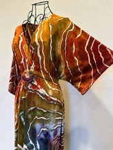 Load image into Gallery viewer, Custom Geode Maxi Dress in ‘Rustic Rainbow’ for Julie
