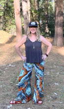 Load image into Gallery viewer, Women’s XL Geode Wide-Leg Palazzo Pants in ‘Boulder Turquoise’
