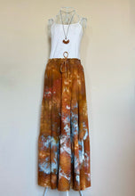 Load image into Gallery viewer, Women’s L/XL Rayon Tiered Maxi Skirt with Pockets in ‘Copper Canyon’
