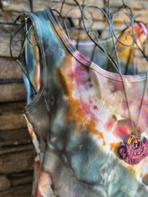 Load image into Gallery viewer, Women’s Large Geode Tank Top in ‘Pinot Sage &amp; Teal’
