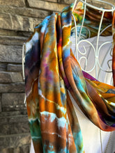 Load image into Gallery viewer, Geode Seamless Bali Rayon Jersey Infinity Scarf in ‘Koroit Boulder Opal’
