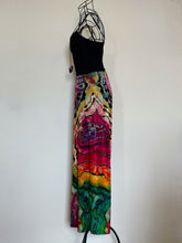 Load image into Gallery viewer, Women’s Medium Reverse Geode Cropped Palazzo Pants with Pockets in ‘Fiesta’
