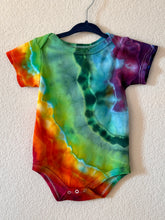 Load image into Gallery viewer, Baby Toddler 18 month Geode Rainbow Onesie
