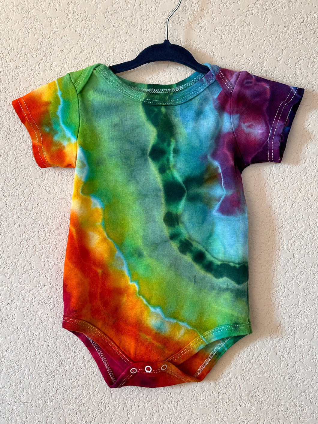 Baby Toddler 18 month Geode Rainbow Onesie