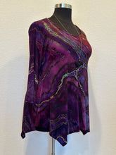 Load image into Gallery viewer, Custom Reverse Geode Tunic and Slouchy Socks for Kim
