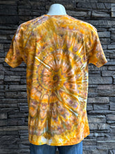 Load image into Gallery viewer, Men’s Large Spiral T-Shirt in ‘Golden Sunshine’
