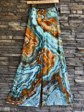 Load image into Gallery viewer, Custom Geode Palazzo Pants in ‘Boulder Turquoise’ for Kacie
