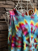 Load image into Gallery viewer, Women’s Large Luxe Spiral Tank Top in ‘Cosmic Eyes’
