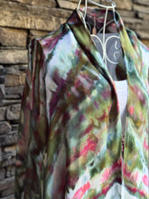 Load image into Gallery viewer, 100% Rayon Fringe Scarf in ‘Sage Blossom’
