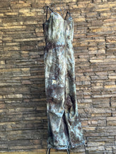 Load image into Gallery viewer, Women’s Medium Reverse Dyed Cargo Jumpsuit in ‘Raven’

