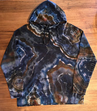 Load image into Gallery viewer, Men’s Large 100% Cotton Hoodie in ‘Turkey Tail Mushroom’
