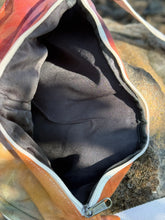 Load image into Gallery viewer, Adult Cotton Canvas Crossbody XL Geode Fanny Pack in ‘Rustic Rainbow’
