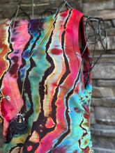 Load image into Gallery viewer, Women’s XL Reverse Geode Bodycon Dress in ‘Rainbow Obsidian’
