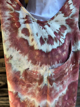 Load image into Gallery viewer, Women’s Medium Rayon/Linen Loose Fitting Overall Shorts in ‘Love Potion’
