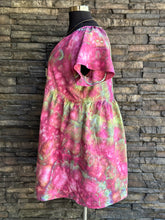 Load image into Gallery viewer, Women’s XXL Geode Linen/Rayon Babydoll Dress with Pockets in ‘Warrior Princess’
