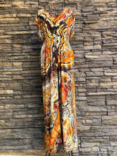 Load image into Gallery viewer, Custom Reverse Geode Jumpsuit in ‘Golden Hour’ for Amy
