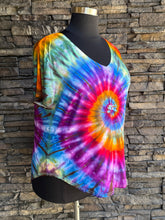 Load image into Gallery viewer, Custom V-Neck Spiral T-Shirt for Lanette
