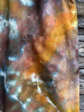 Load image into Gallery viewer, Women’s Medium (fit more like a large) Geode Wide-Leg Linen/Rayon Overalls in ‘Charred Redwood’

