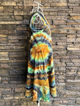 Load image into Gallery viewer, Women’s Small Pact Organic Cotton Geode Skater Dress with Pockets in ‘Rainforest Jasper’
