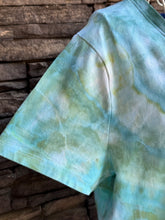 Load image into Gallery viewer, Women’s Large Geode V-Neck T-Shirt in ‘Sand &amp; Sea’
